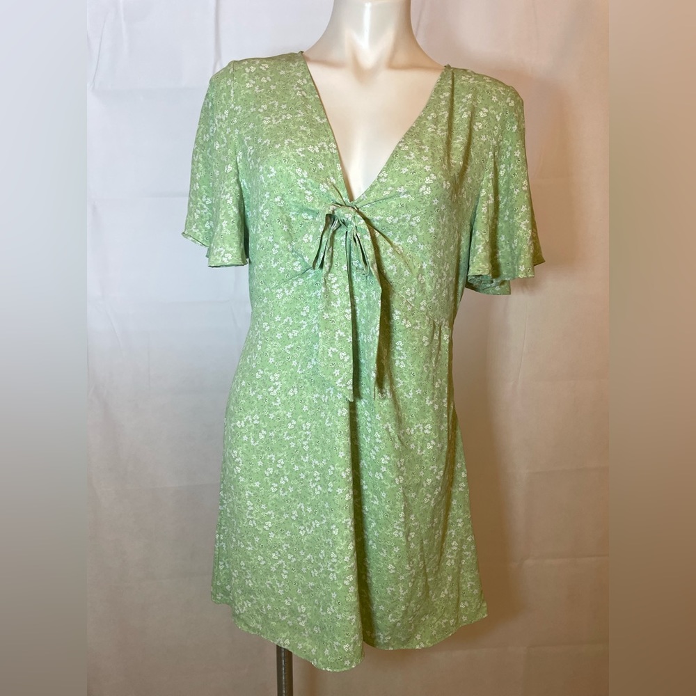 zara floral print mini dress 8351/044.